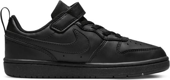 Nike Court Borough Low Recraft Zwart Sneakers Klittenband Jongens - Foto 3