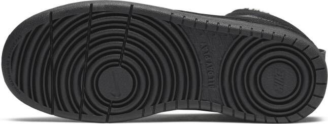Nike Kids Zwarte Nike Hoge Sneaker Court Borough Mid Kids - Foto 5