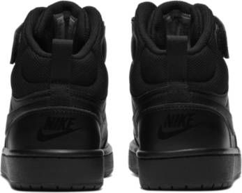 Nike Court Borough Mid 2 Kinderschoenen Zwart