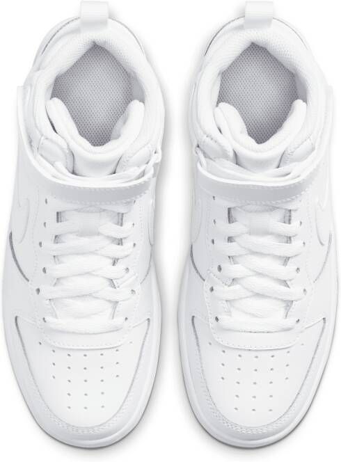 Nike Court Borough Mid 2 Kinderschoenen Wit