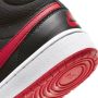 Nike Court Borough Mid 2 (GS) leren sneakers zwart rood - Thumbnail 6