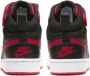 Nike Court Borough Mid 2 (GS) leren sneakers zwart rood - Thumbnail 7