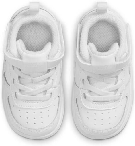 Nike Court Borough Mid 2 Schoen voor baby's peuters Wit