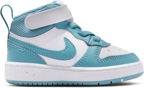Nike Court Borough Mid 2 schoenen voor baby's peuters Wit - Foto 3