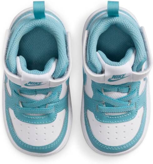 Nike Court Borough Mid 2 schoenen voor baby's peuters Wit