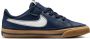 Nike Court Legacy Kleuterschoenen Blauw - Thumbnail 4