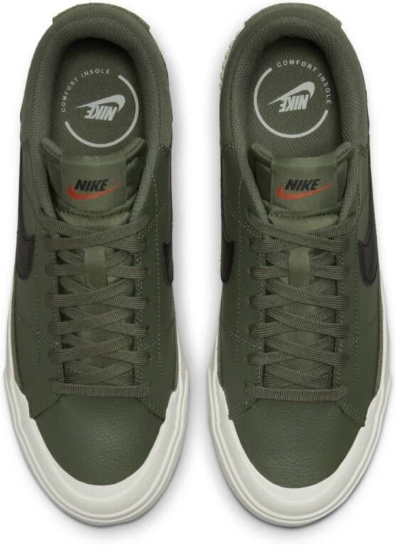 Nike Court Legacy Lift Damesschoenen Groen