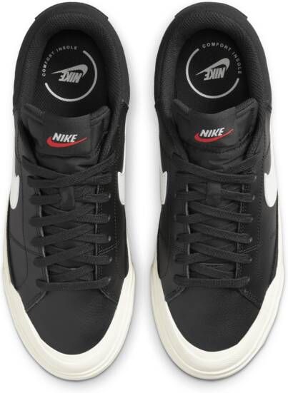 Nike Court Legacy Lift Damesschoenen Zwart