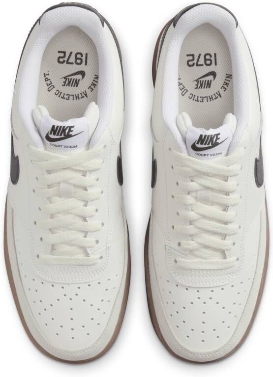 Nike Retro Basketbalstijl Court Vision Low Beige Heren - Foto 4