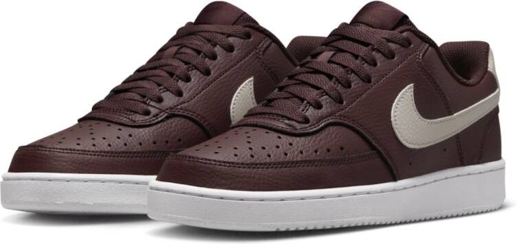 Nike Court Vision Low Next Nature Damesschoen Rood