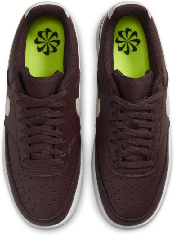 Nike Court Vision Low Next Nature Damesschoen Rood