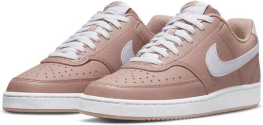 Nike Court Vision Low Next Nature Damesschoen Roze