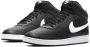 Nike Wmns Court Vision Mid Zwarte Sneaker 37 5 Zwart - Thumbnail 24