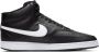 Nike Wmns Court Vision Mid Zwarte Sneaker 37 5 Zwart - Thumbnail 25