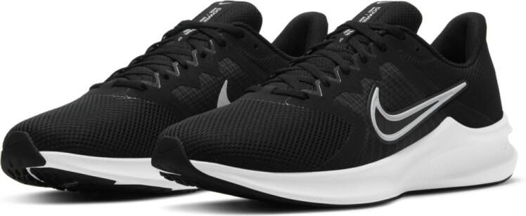 Nike Downshifter 11 Hardloopschoenen voor heren (straat) Zwart