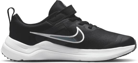 Nike Downshifter 12 Kleuterschoenen Zwart