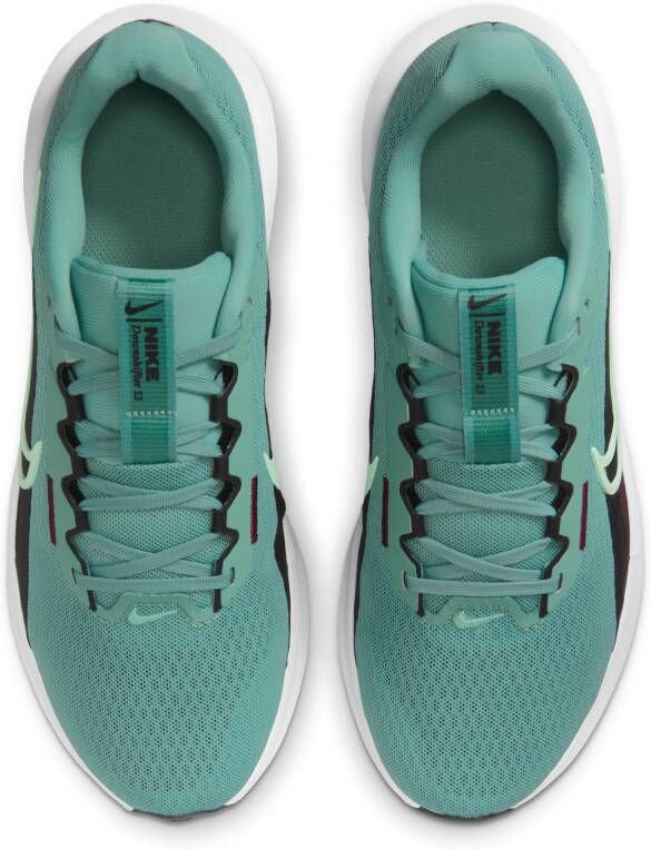 Nike Downshifter 13 hardloopschoenen voor dames (straat) Groen