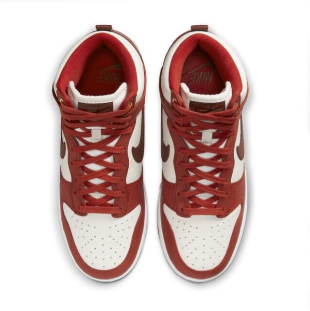 Nike Dunk High 70 Damesschoenen Rood