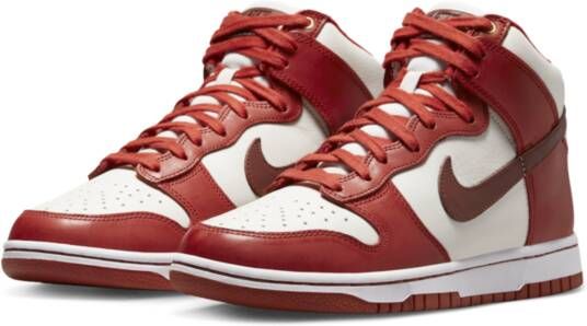 Nike Dunk High 70 Damesschoenen Rood