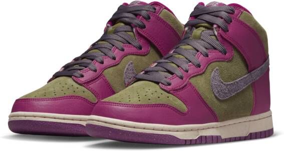 Nike Dunk High Damesschoenen Paars