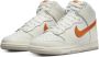 Nike Dunk Hi Wit Oranje Sneakers Doos zonder deksel - Thumbnail 5