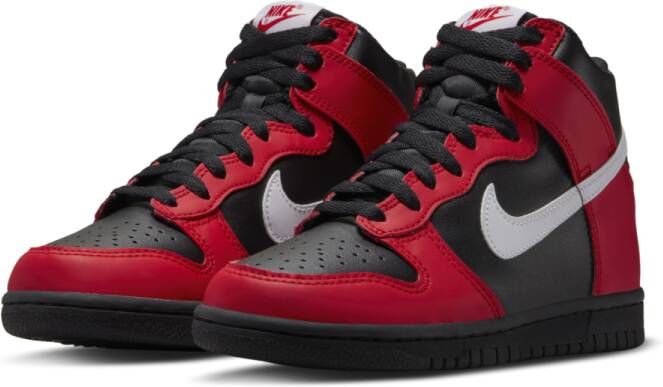 Nike Dunk High Kinderschoenen Zwart