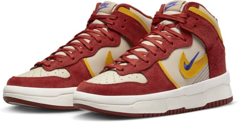 Nike Dunk High Up Damesschoenen Rood