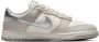 Nike Lage Sneakers Dunk Low Silver Swoosh - Thumbnail 6