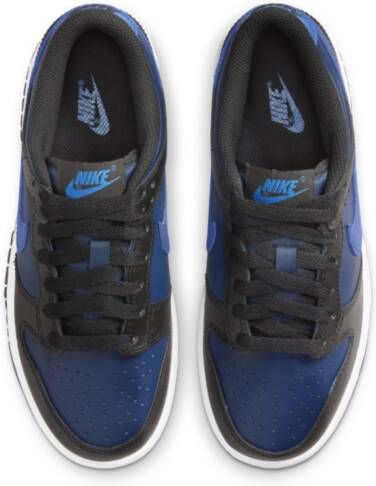 Nike dunk low Dunk Low (GS) Midnight Navy Game Royal Black Sneakers Unisex Blauw Zwart Wit - Foto 5