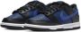 Nike dunk low Dunk Low (GS) Midnight Navy Game Royal Black Sneakers Unisex Blauw Zwart Wit - Thumbnail 7