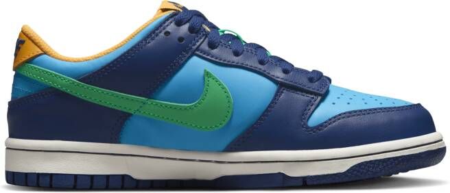 Nike Dunk Low Kinderschoenen Blauw