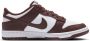 Nike Dunk Unisex Schoenen Wit Maat: 38.5 Leer Foot Locker - Thumbnail 3