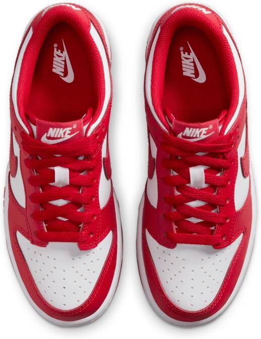 Nike Dunk Low Kinderschoenen Wit