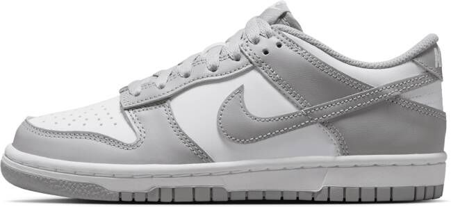 Nike Dunk Low Kinderschoenen Wit