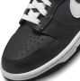 Nike Dunk Low Black White Sneakers Unisex Zwart Wit - Thumbnail 4