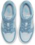 Nike Dunk Low Aura Worn Blue Clear Sneakers Kids Blauw Grijs Wit - Thumbnail 3