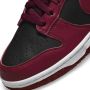 Nike Dunk Low Next Nature Dark Red Sneakers Unisex Rood Zwart - Thumbnail 3