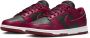 Nike Dunk Low Next Nature Dark Red Sneakers Unisex Rood Zwart - Thumbnail 4