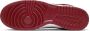 Nike Vintage-geïnspireerde Dunk Low Bordeaux Sneakers voor vrouwen Rood Dames - Thumbnail 21