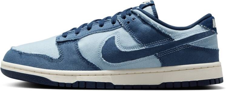 Nike Dunk Heren Schoenen Blauw Maat: 38.5 Mesh Synthetisch Foot Locker