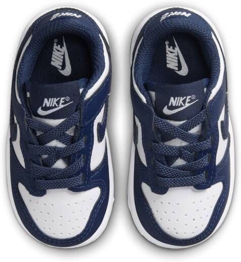 Nike Dunk Low Schoenen voor baby's peuters Wit