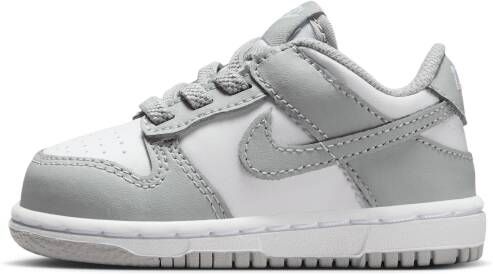 Nike Dunk Low Schoenen voor baby's peuters Wit