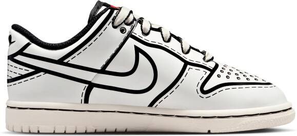 Nike Dunk Low x LEGO Collection kleuterschoenen Wit