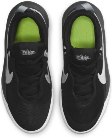 Nike Team Hustle D 10 Basketbalschoenen voor kids Zwart