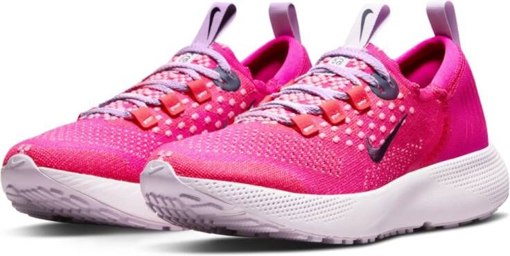 Nike Escape Run Flyknit Hardloopschoenen voor dames (straat) Roze