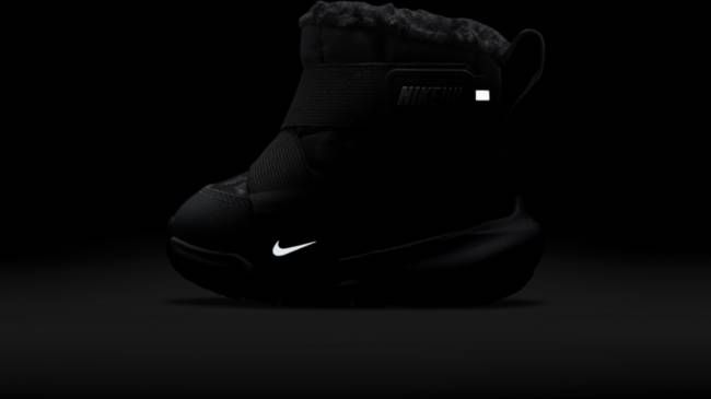 Nike Flex Advance Boots voor baby's peuters Zwart