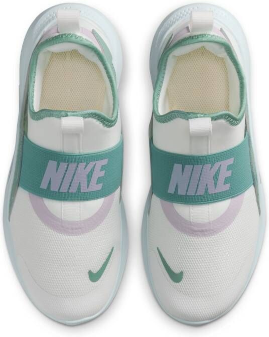 Nike Flex Runner 4 hardloopschoenen voor kids Wit - Foto 4