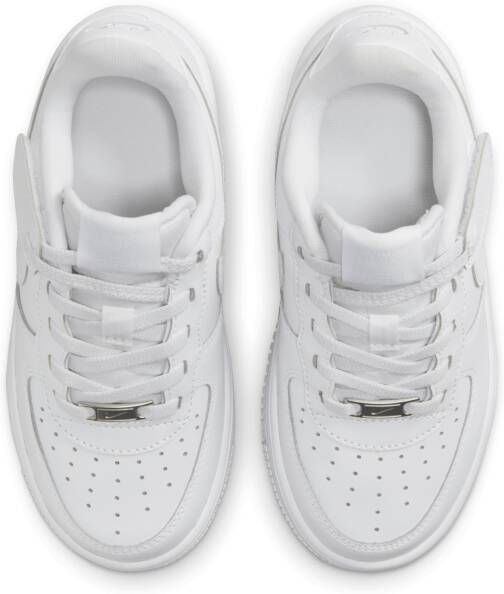 Nike Force 1 Low EasyOn kleuterschoenen Wit
