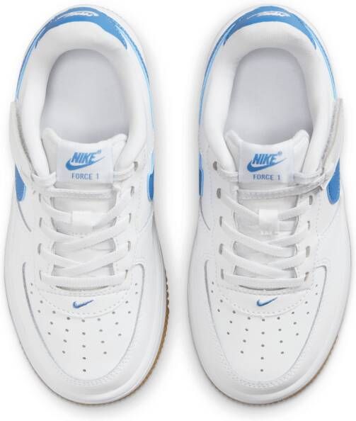 Nike Force 1 Low EasyOn kleuterschoenen Wit