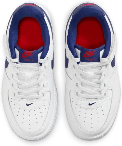 Nike Force 1 Low EasyOn kleuterschoenen Wit